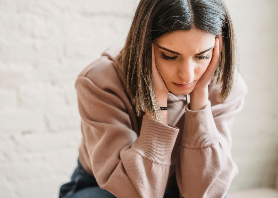 Burnout Woman At Home