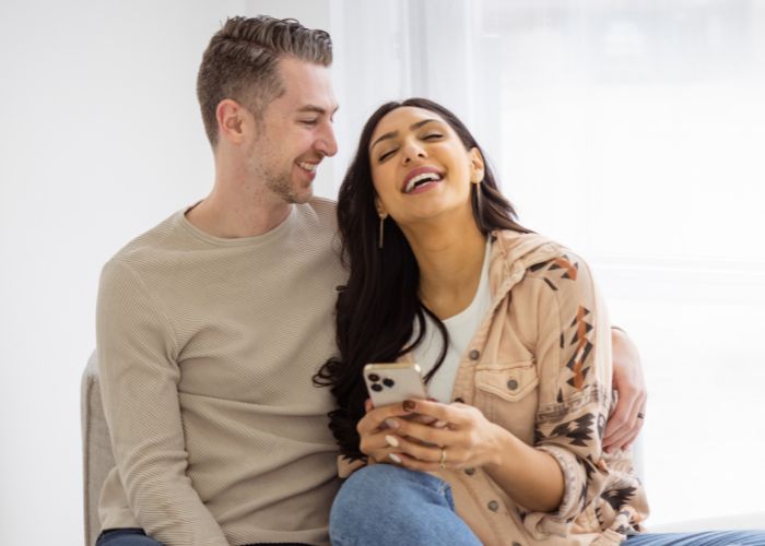 Laughing Couple
