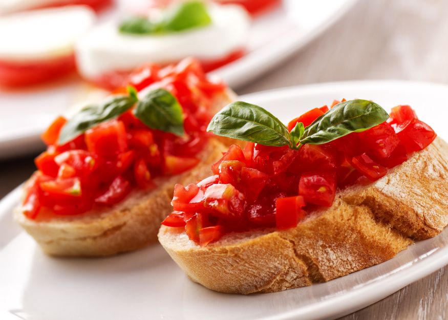 Tomato Basil Bruschetta