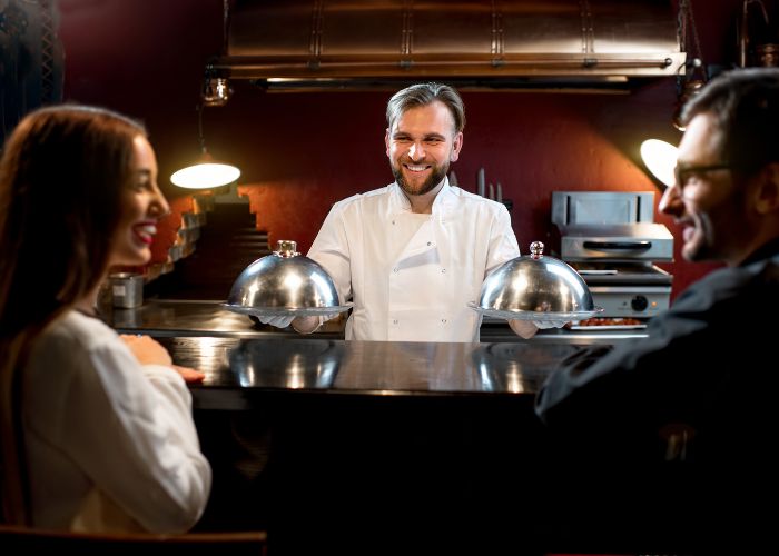Chef Serving