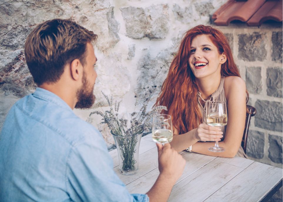 Newly Couple On Date