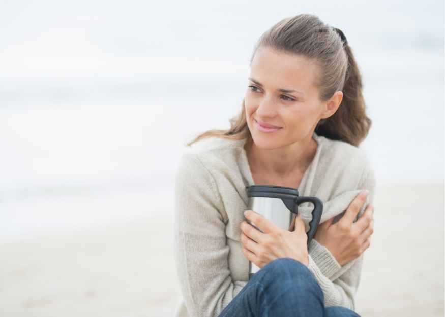 Happy Woman After A Breakup