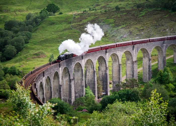 Jacobite Steam Train, Scotland