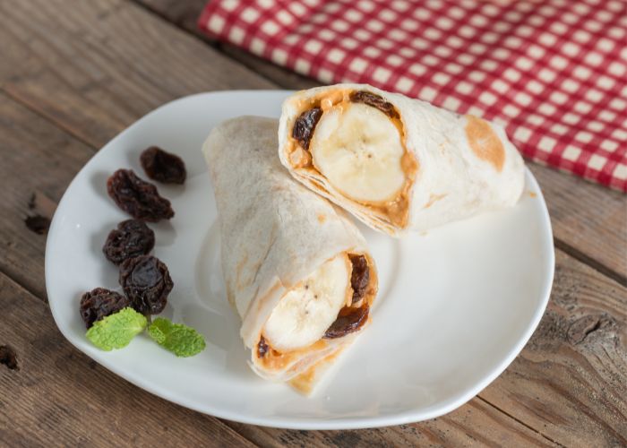 Peanut Butter Banana Wraps