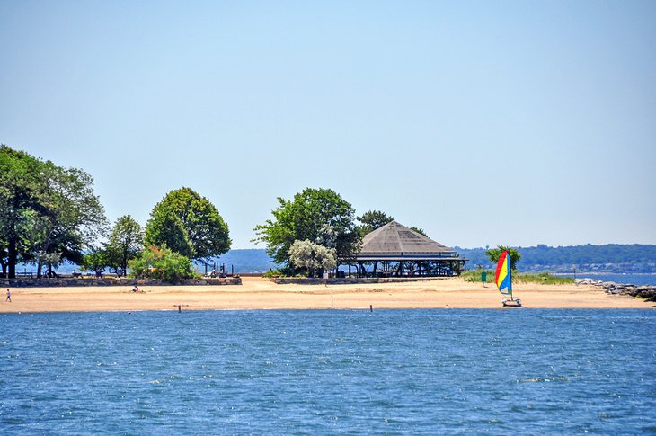 Connecticut Greenwich Top Attractions Things To Do Take Ferry Cruise Google Island Beach